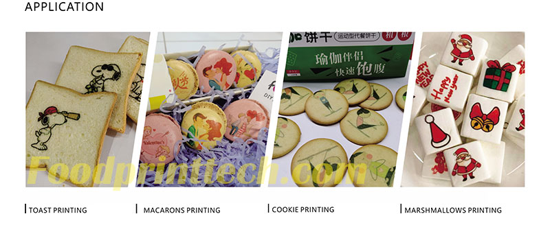 Imprimante alimentaire à plat A2 pour l'impression de décorations alimentaires d'images comestibles, marque Foodart, Foodprinttech-comapny,