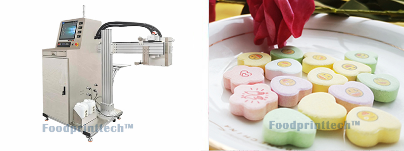 imprimante alimentaire à grande vitesse, imprimante de bonbons, de la marque Foodprinttech