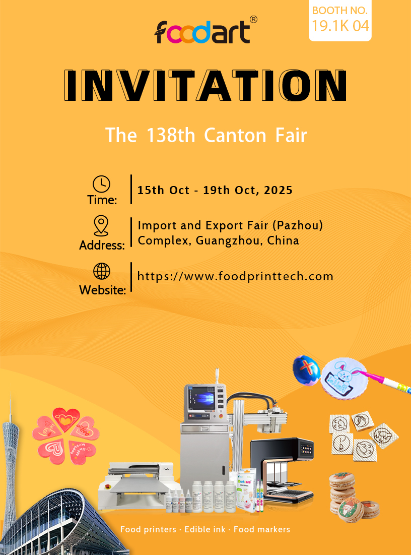 FoodprintTech vous invite à la 138e foire de canton pour explorer l'avenir de la technologie d'impression alimentaire