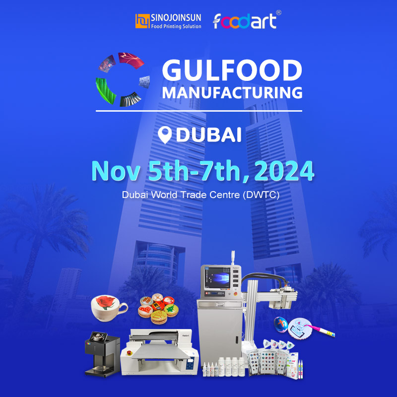 Foodprinttech présente des solutions innovantes d'impression alimentaire au salon de Dubaï !