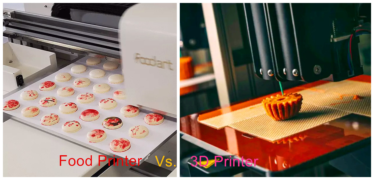 Imprimante 3D vs imprimante alimentaire