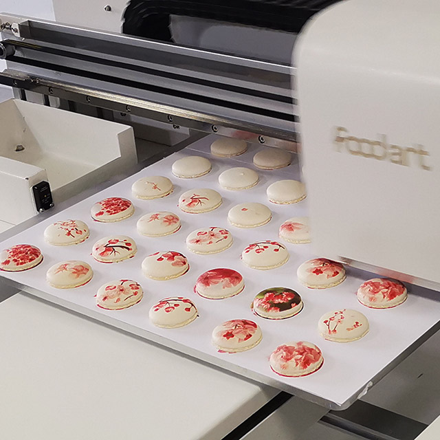 Edible-imprimante-a2-food-imprimante-imprint-custom-edible-image-macarons-sakura-macarons